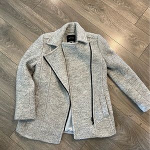 RW&Co wool winter coat, grey, size small, very warm